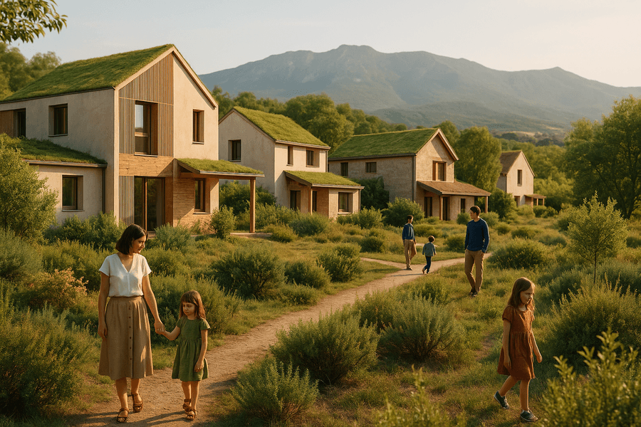 La arquitectura en el norte de España se adapta al clima, combinando funcionalidad y estética con sostenibilidad, integrándose al entorno con materiales ecológicos.