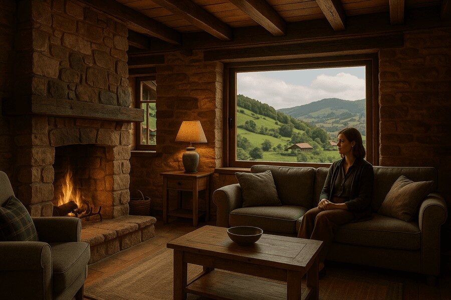 ¿Vas a mudarte a Asturias? Adapta tu hogar con materiales locales, como madera y piedra, optimizando el espacio y eligiendo colores naturales.