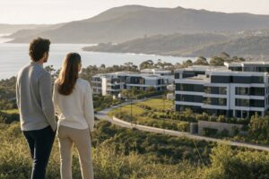 Descubre la vida en Galicia con viviendas nuevas que ofrecen eficiencia energética, confort acústico y térmico, diseño moderno y entorno natural.